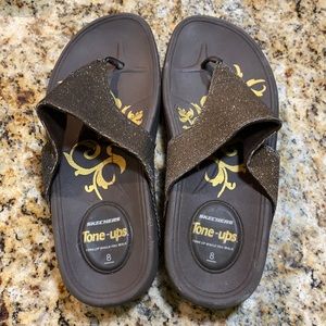Skechers Tone-ups Flip Flops